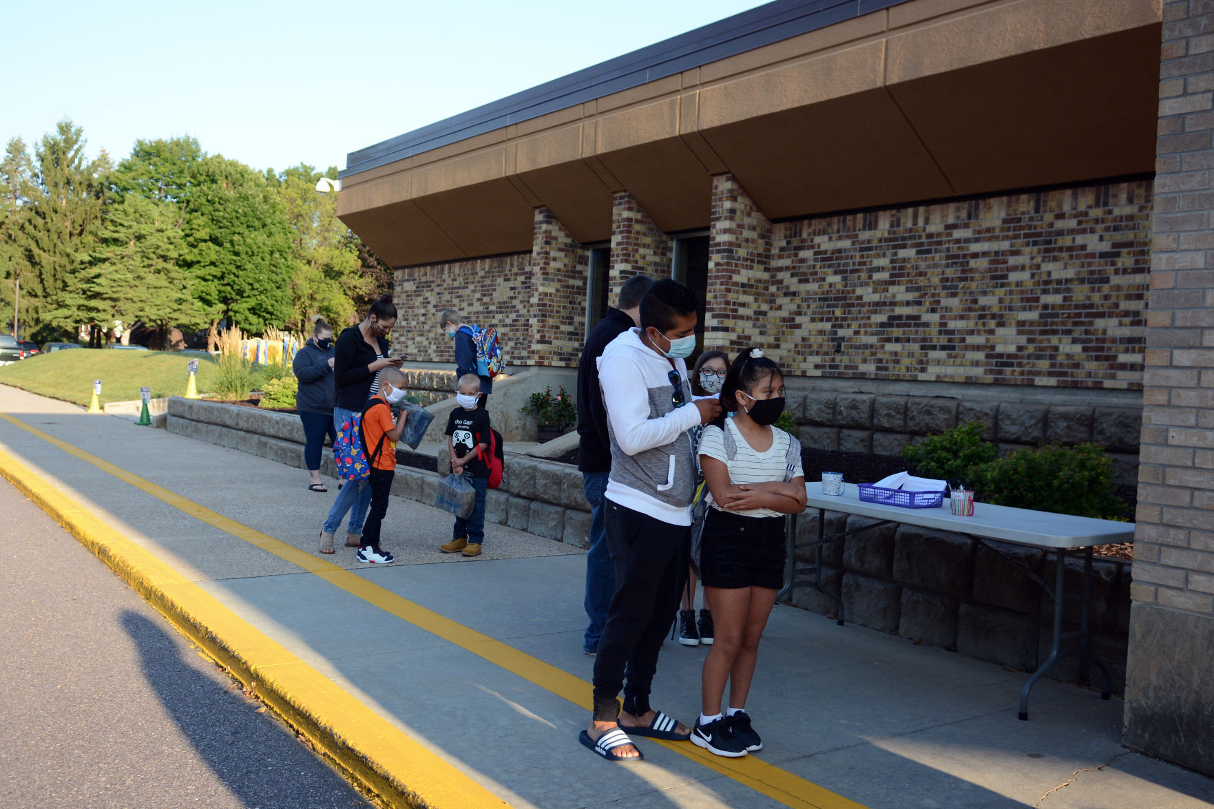 First day of school 2020 in Baraboo